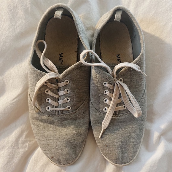 Grey Low Top Sneakers